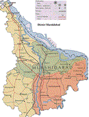 Murshidabad map